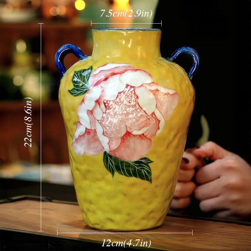 Artistic-Handcrafted-Underglaze-Peony-Flower-Hydroponic-Ceramic-Vase05.webp