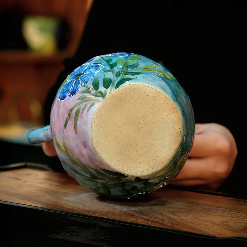 Artistic-Handmade-Single-Handle-Iris-Ceramic-Aqua-Culture-Flower-Vase05.webp