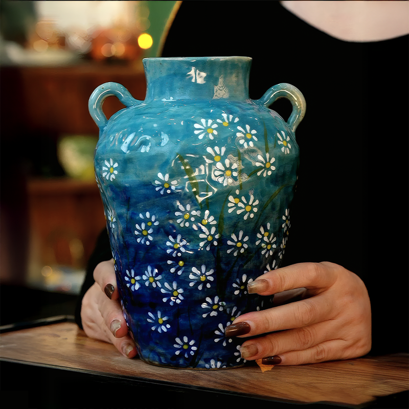 Retro-Art-Handmade-Underglaze-Daisy-Small-Ceramic-Vase-Hydroponics-Pot10.webp