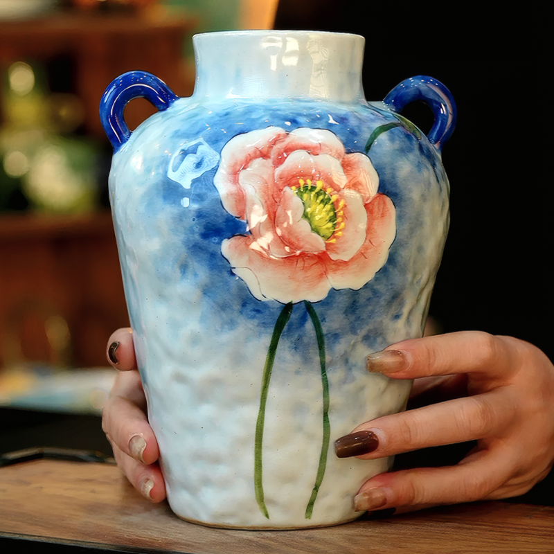 Retro-Underglaze-Hand-Painted-Poppy-Flower-Hydroponic-Ceramic-Vase04.webp