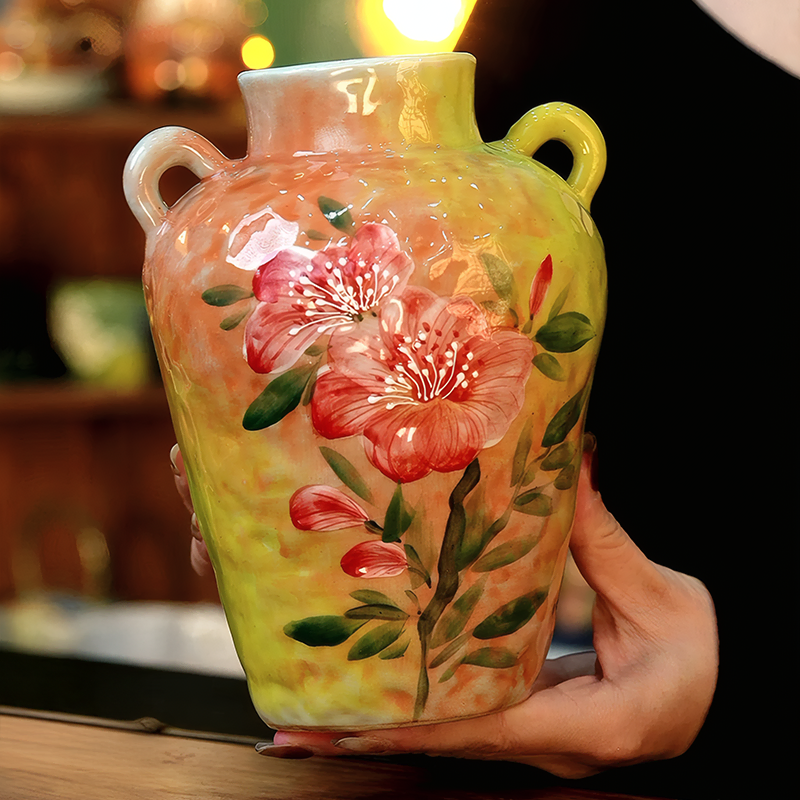 Underglaze-Oli-Painting-Freesia-Flower-Hydroponic-Holder-Small-Table-Vase03.webp